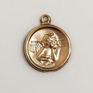 14K GF Angel Pendant Charm